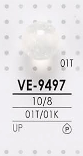 VE9497 زر كروي دائري مصبوغ[أزرار] IRIS