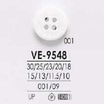 VE9548 زر ذو 4 فتحات مصنوع من راتنج البوليستر[Buttons] IRIS