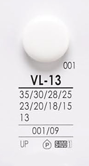 VL13 أزرار للصباغة السوداء IRIS