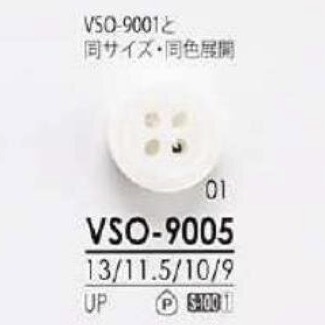 VSO9005 زر بأربع فتحات من راتنج البوليستر[Buttons] IRIS