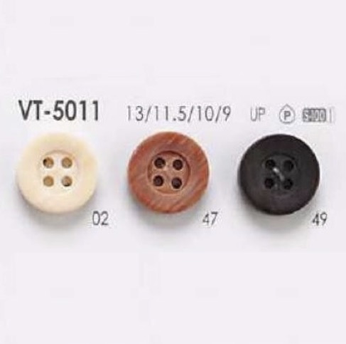 VT5011 زر من راتنج البوليستر بأربع فتحات[أزرار] IRIS
