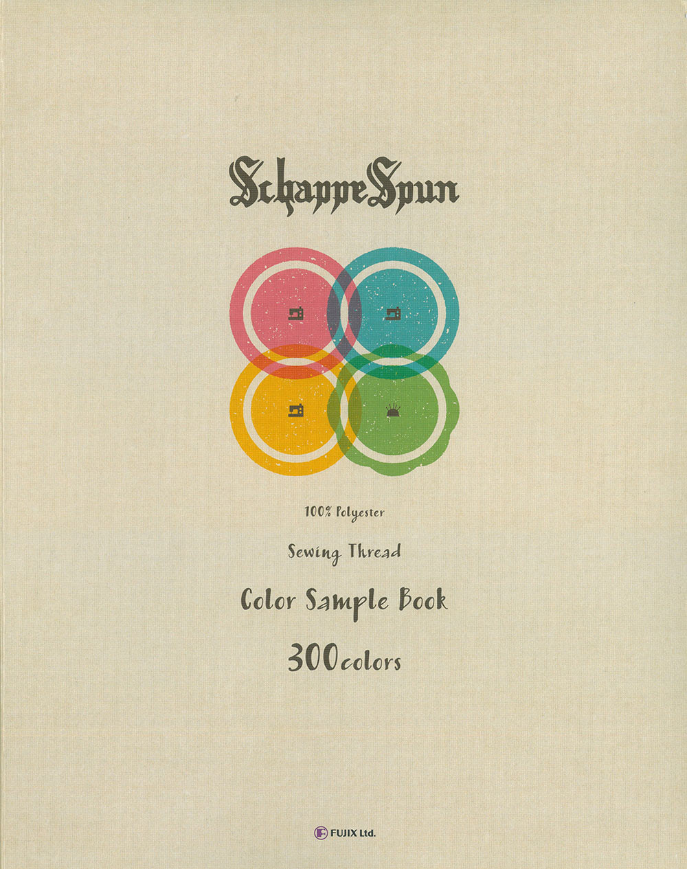 シャッペスパン Shappe Spun خيط خياطة آلي/خيط خياطة يدوي (منزلي)[Thread] FUJIX