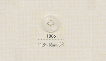 1806 DAIYA BUTTONS زر بوليستر بأربعة ثقوب[أزرار] DAIYA BUTTON