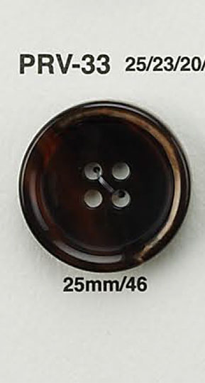 PRV33 زر مسطح بنمط قرن الجاموس[Buttons] IRIS
