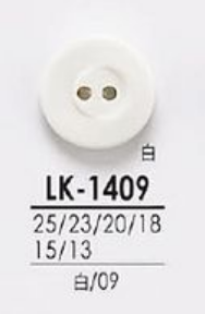 LK1409 أزرار للقمصان حتى المعاطف، سوداء وقابلة للتلوين[Buttons] IRIS