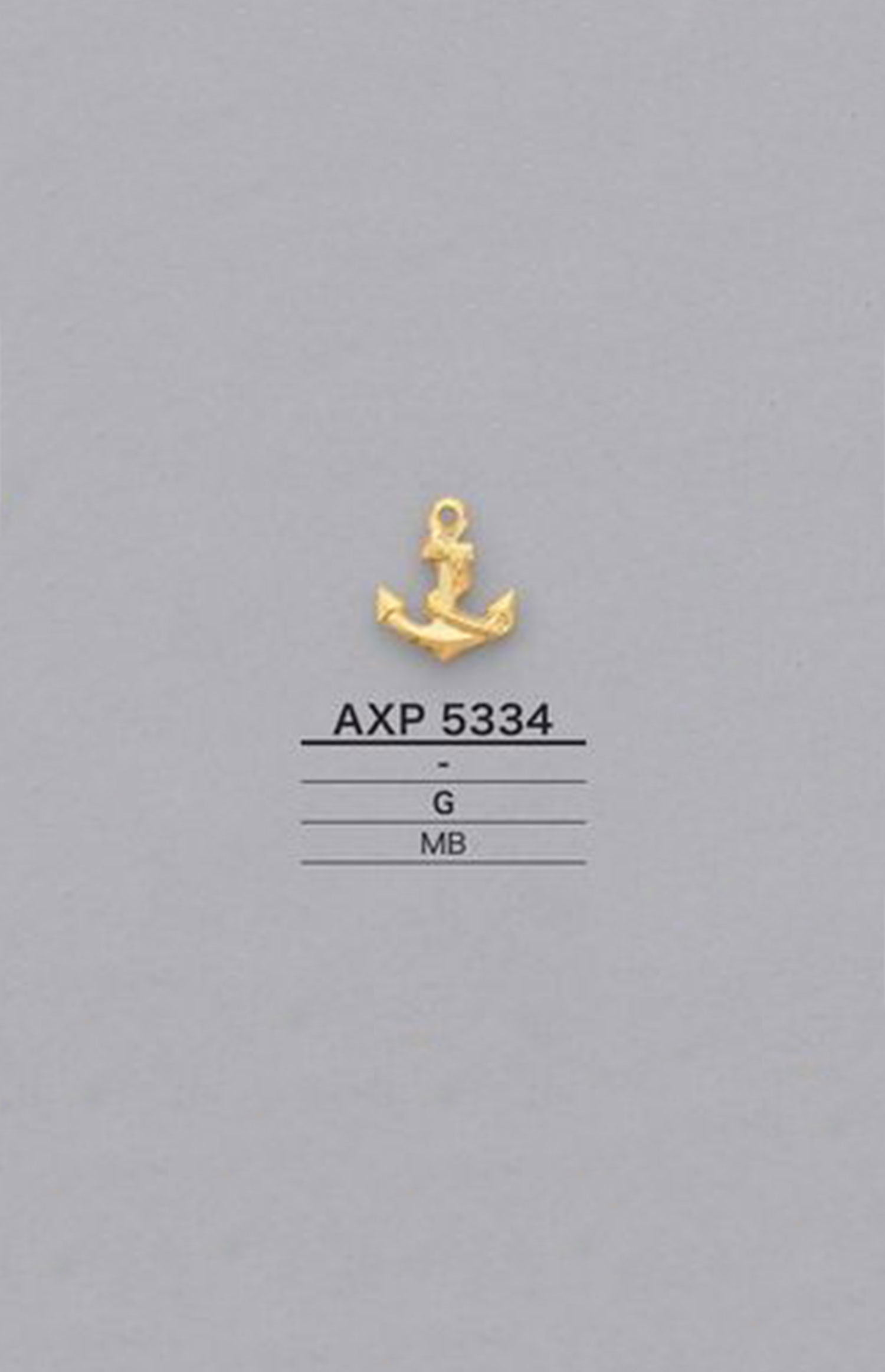 AXP5334 قطعة زخرفية على شكل مرساة[سلع متنوعة أخرى] IRIS