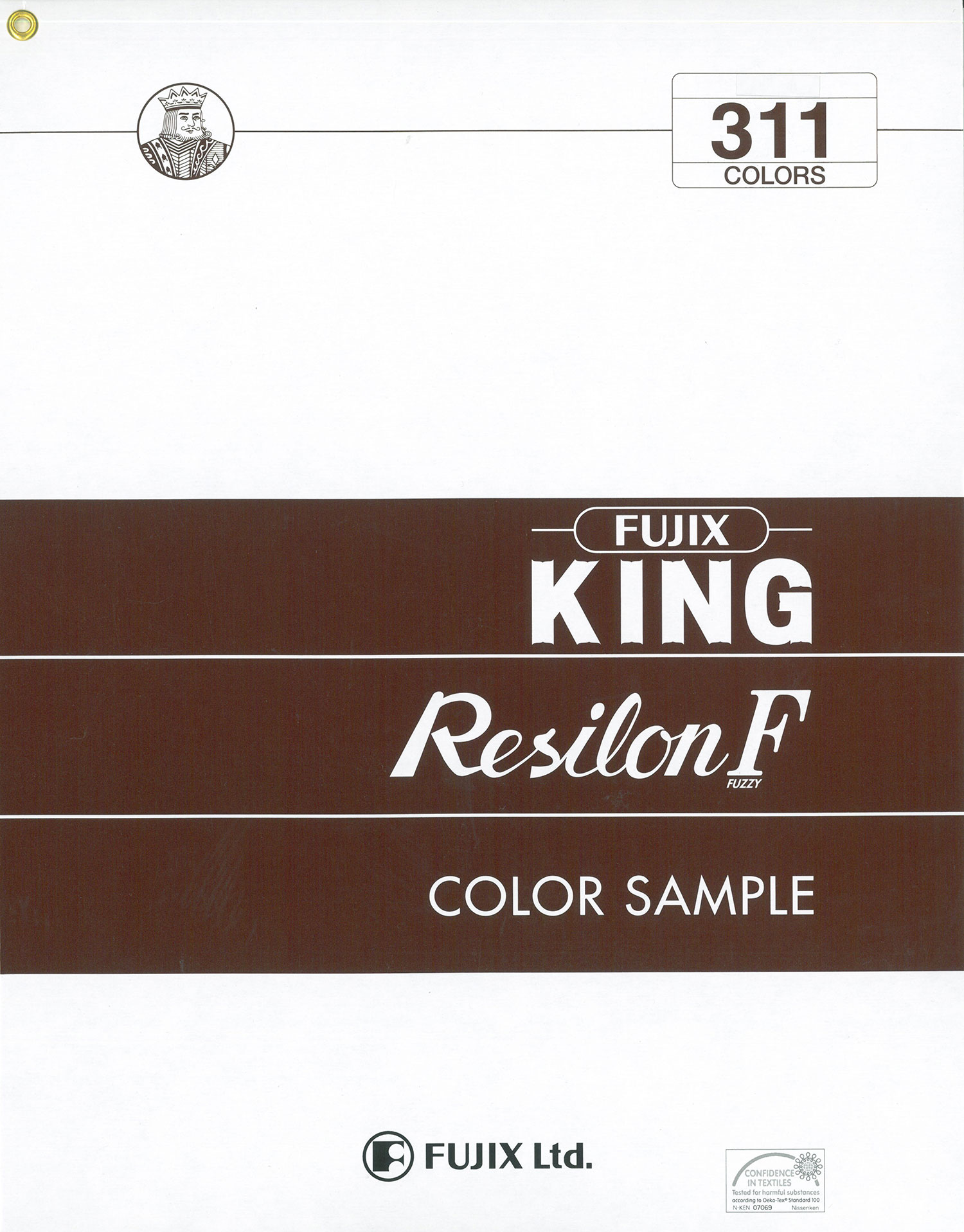FUJIX-SAMPLE-7 KING Resilon زغبي[بطاقة عينات] FUJIX