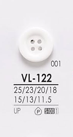 VL122 زر قابل للصباغة[أزرار] IRIS