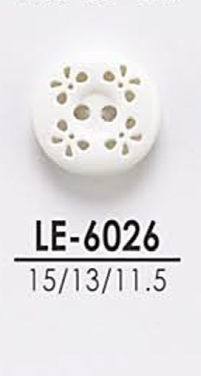LE6026 أزرار للصباغة، من القمصان إلى المعاطف IRIS