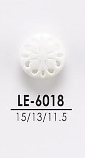 LE6018 أزرار قابلة للتلوين للقمصان والمعاطف IRIS