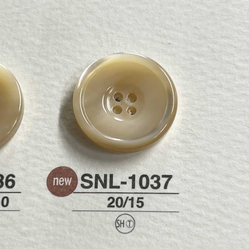 SNL1037 زر صدفة تاكاسي طبيعي ذو 4 ثقوب[أزرار] IRIS