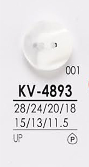 KV4893 أزرار القمصان للتلوين IRIS