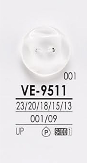 VE9511 أزرار قمصان باللون الأسود وللصباغة[Buttons] IRIS