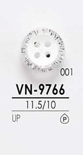 VN9766 أزرار القمصان للصباغة IRIS