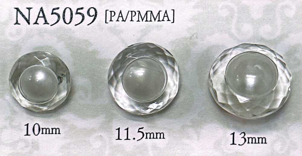 NA5059 زر مقطع على شكل ماسة[أزرار] IRIS