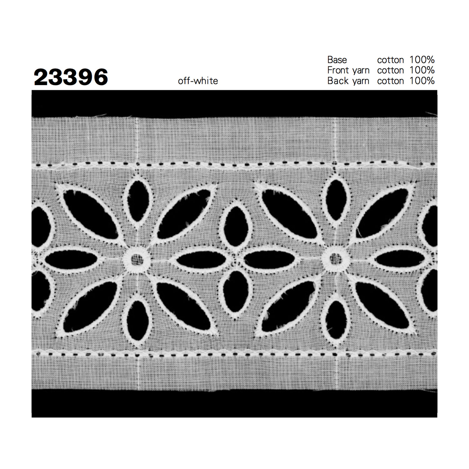 23396 دانتيل قطني[Lace] Kyowa Lace