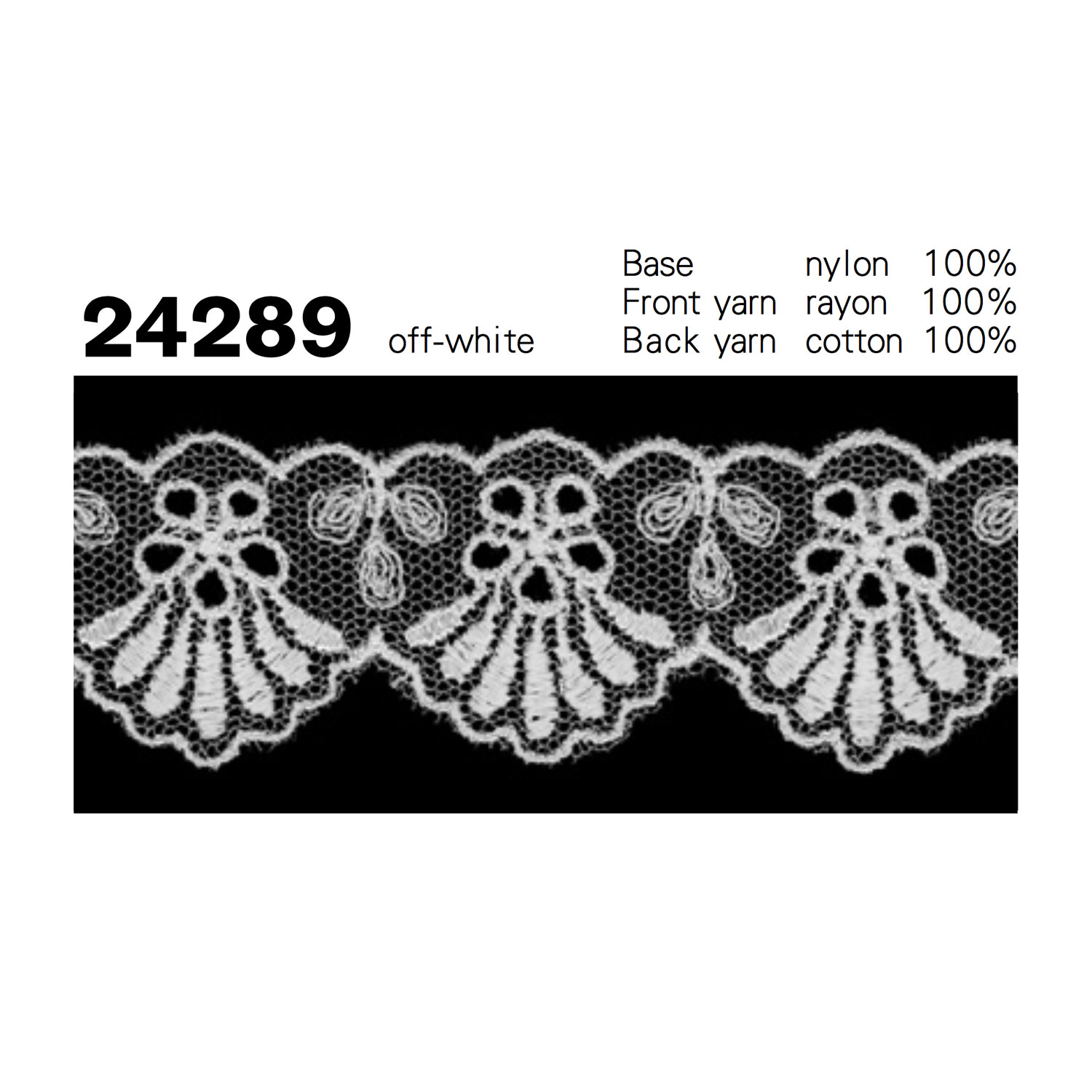 24289 دانتيل تول Kyowa Lace