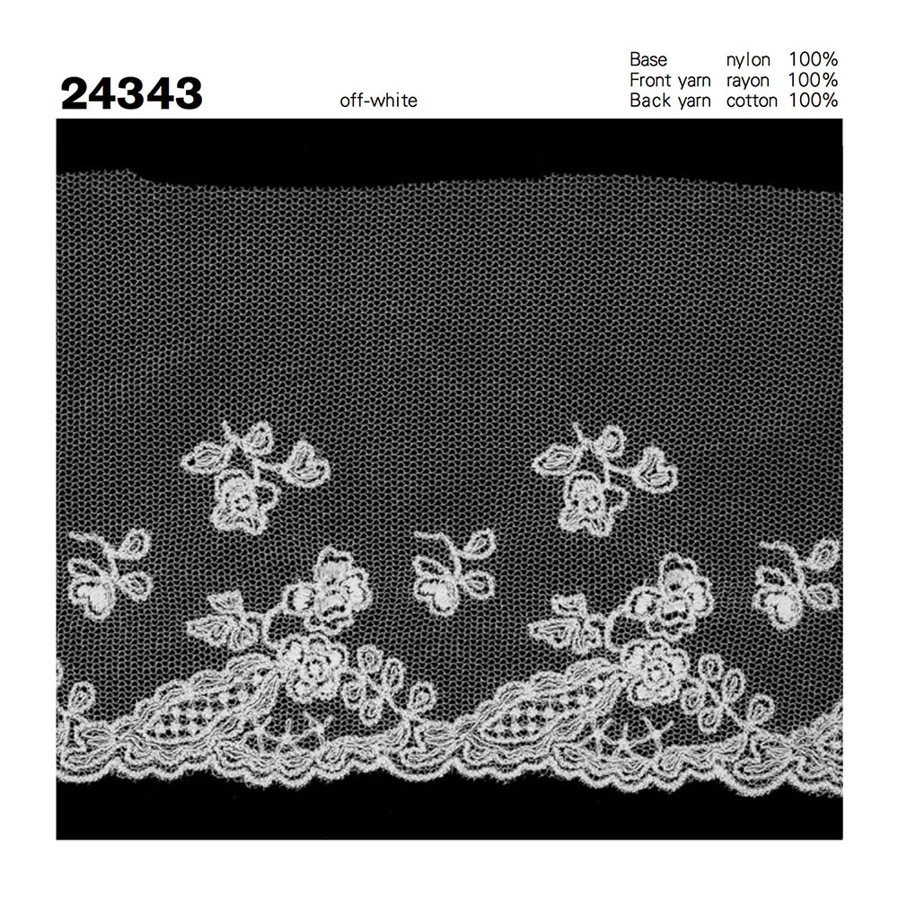 24343 دانتيل تول Kyowa Lace
