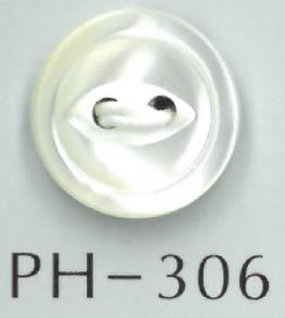 PH306 زر قوقعي عين القط بإطار[أزرار] Sakamoto Saji Shoten