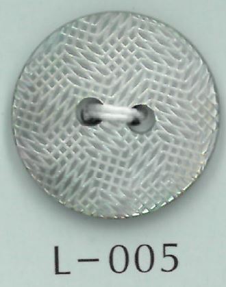 L-005 زر بقشرة بنمط شبكي ذو فتحتين[أزرار] Sakamoto Saji Shoten