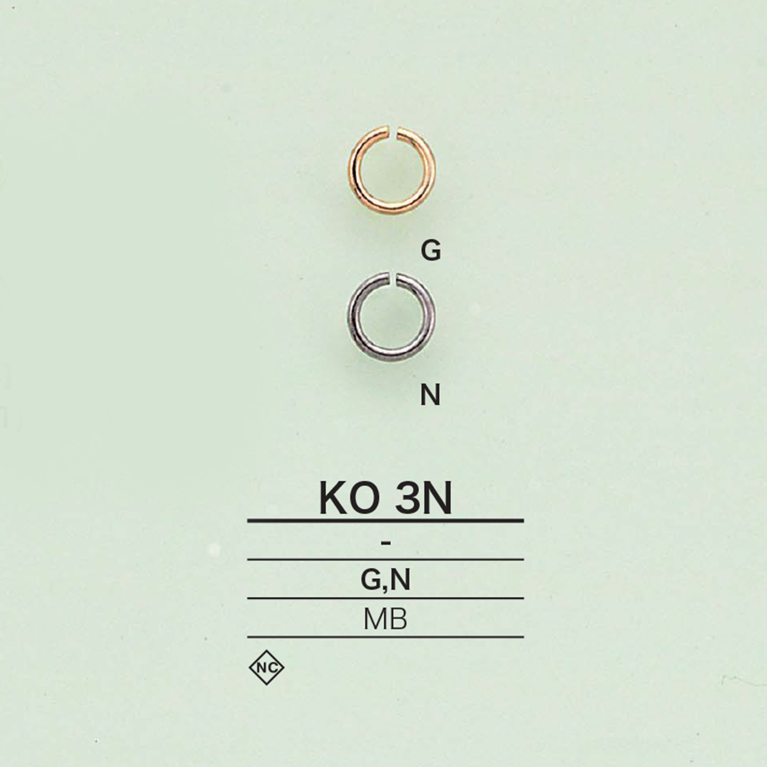 KO3N حلقة دائرية[أبازيم وحلقات] IRIS