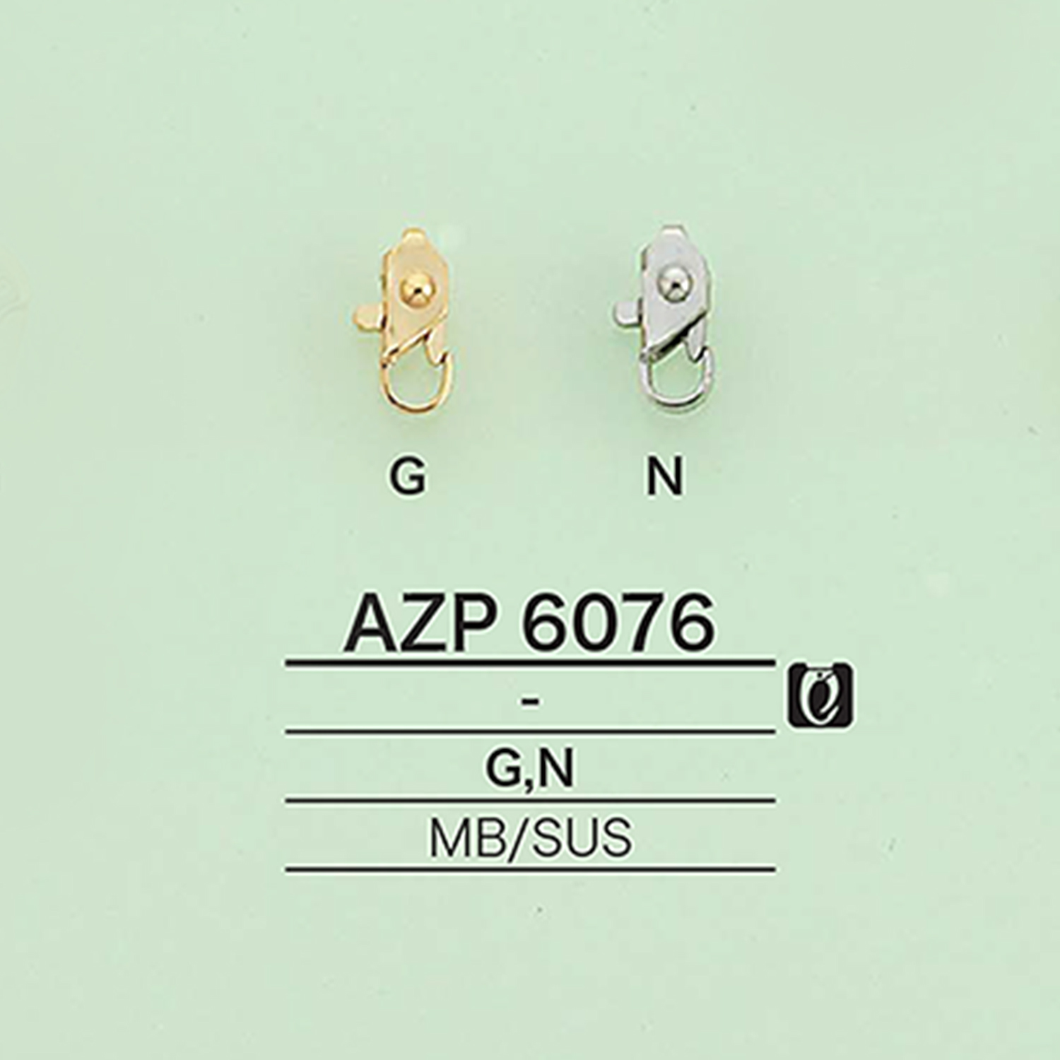AZP6076 تصميم مشبك جراد البحر[سلع متنوعة أخرى] IRIS