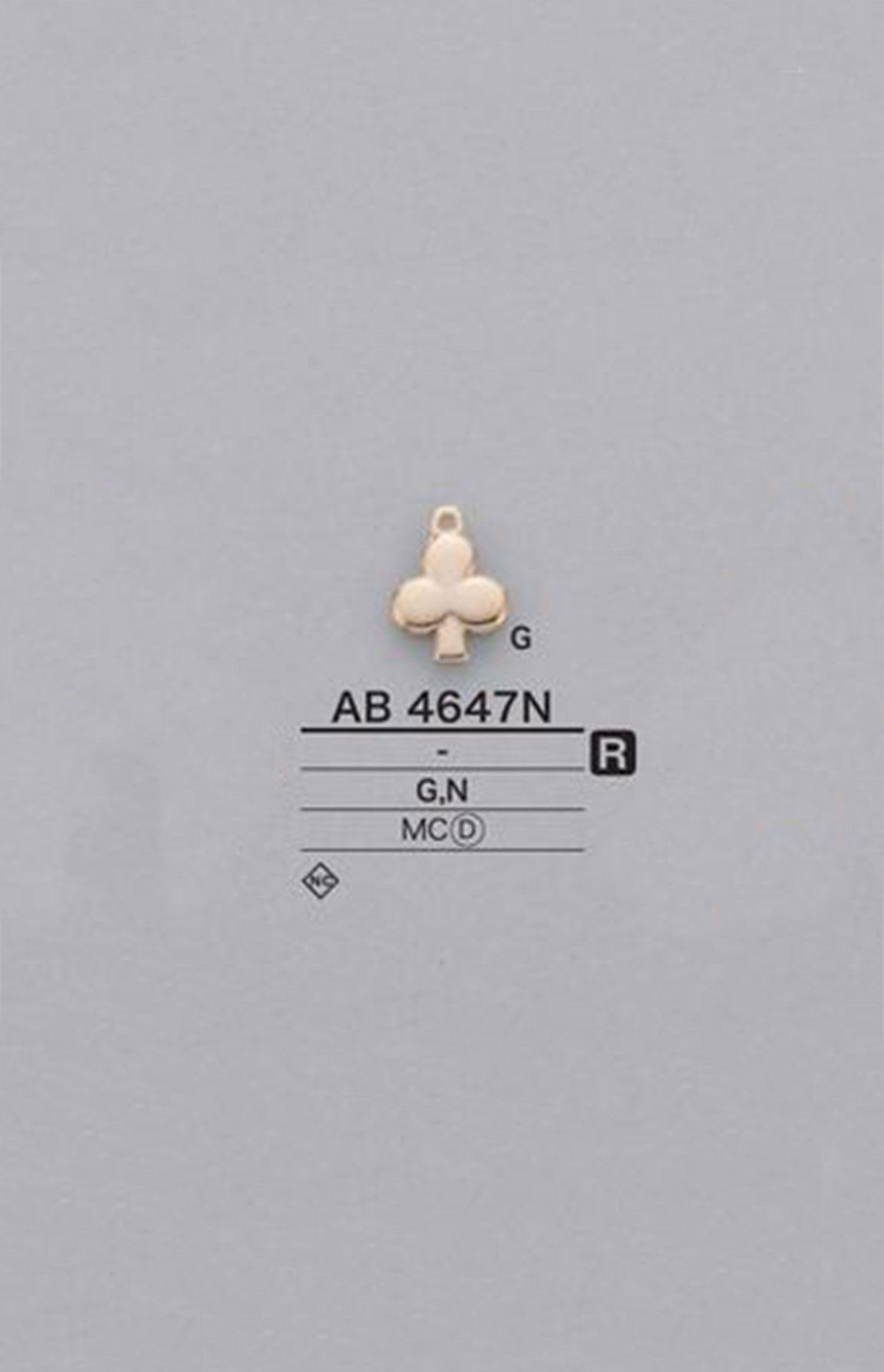 AB4647N قطعة زخرفية على شكل هراوة[سلع متنوعة أخرى] IRIS