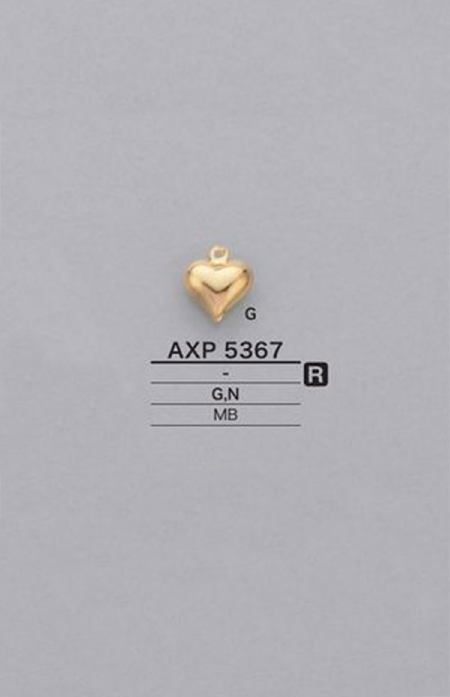 AXP5367 قطع بزخرفة قلب[Other Miscellaneous Goods] IRIS
