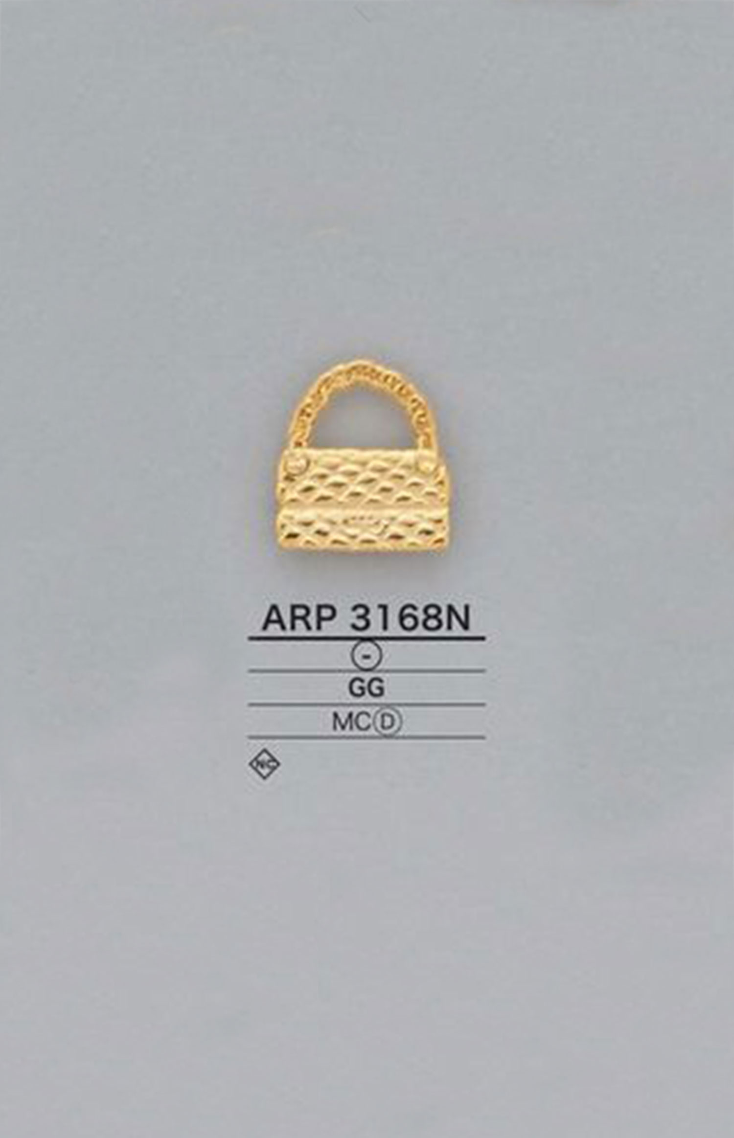 ARP3168N قطعة زخرفية على شكل حقيبة[Other Miscellaneous Goods] IRIS