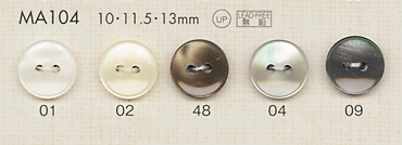 MA104 DAIYA BUTTONS أزرار بوليستر بمظهر الصدف[Buttons] DAIYA BUTTON