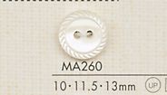 MA260 DAIYA BUTTONS زر بوليستر بمظهر الصدف[Buttons] DAIYA BUTTON