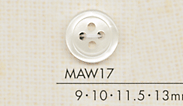 MAW17 DAIYA BUTTONS زر بوليستر بنمط الصدفة[Buttons] DAIYA BUTTON