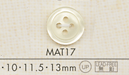 MAT17 DAIYA أزرار زر بوليستر بمظهر الصدف[Buttons] DAIYA BUTTON