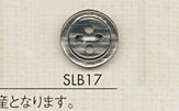 SLB17 DAIYA BUTTONS زر بوليستر بشكل الصدف[أزرار] DAIYA BUTTON
