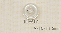 TNW17 DAIYA BUTTONS زر بوليستر بمظهر الصدف ومقاوم للحرارة[Buttons] DAIYA BUTTON