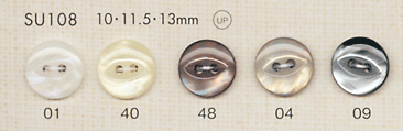SU108 DAIYA BUTTONS زر بوليستر بشكل الصدف[Buttons] DAIYA BUTTON