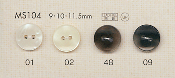 MS104 DAIYA BUTTONS زر بوليستر بمظهر الصدف[Buttons] DAIYA BUTTON