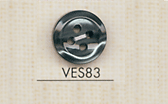 VES83 DAIYA BUTTONS زر بوليستر بشكل الصدف[Buttons] DAIYA BUTTON