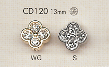 CD120 زر مزخرف على شكل زهرة[أزرار] DAIYA BUTTON