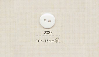 2038 DAIYA BUTTONS زر بوليستر مسطح بفتحتين[أزرار] DAIYA BUTTON