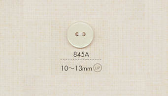 845A DAIYA BUTTONS زر بوليستر مسطح ذو فتحتين (نقشة زهور)[أزرار] DAIYA BUTTON