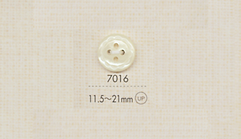 7016 DAIYA BUTTONS زر بوليستر بأربع ثقوب بنمط موجي[أزرار] DAIYA BUTTON