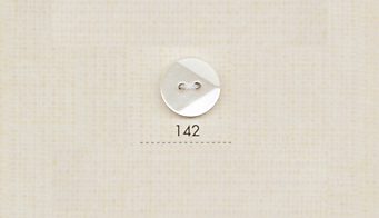142 DAIYA BUTTONS زر بوليستر يشبه الصدف ذو فتحتين[أزرار] DAIYA BUTTON