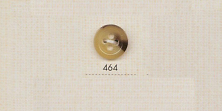 464 DAIYA BUTTONS زر بوليستر على طراز الجاموس رباعي الثقوب (مغرة)[Buttons] DAIYA BUTTON