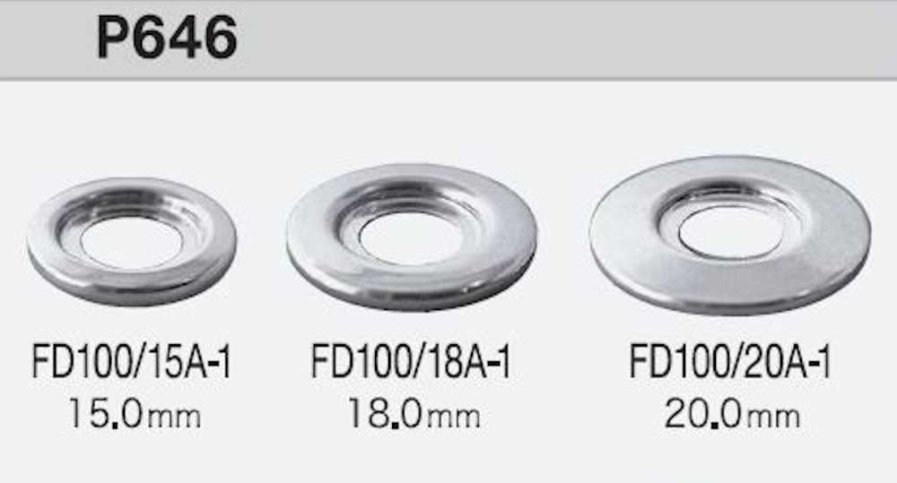 FD100 الأجزاء العلوية[المثبتات الضاغطة والحلقات المعدنية] Morito (MORITO)