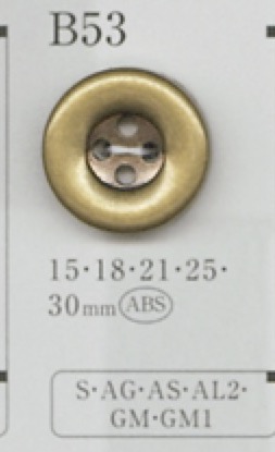B53 زر ذو أربعة ثقوب من راتنج ABS[Buttons] DAIYA BUTTON