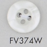 FV374W زر من راتنج البوليستر[أزرار] DAIYA BUTTON