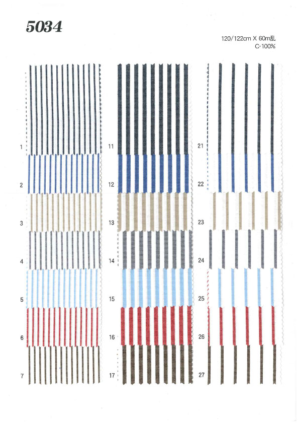 MU5034 مخطط/مربعات[Textile / Fabric] Ueyama Textile