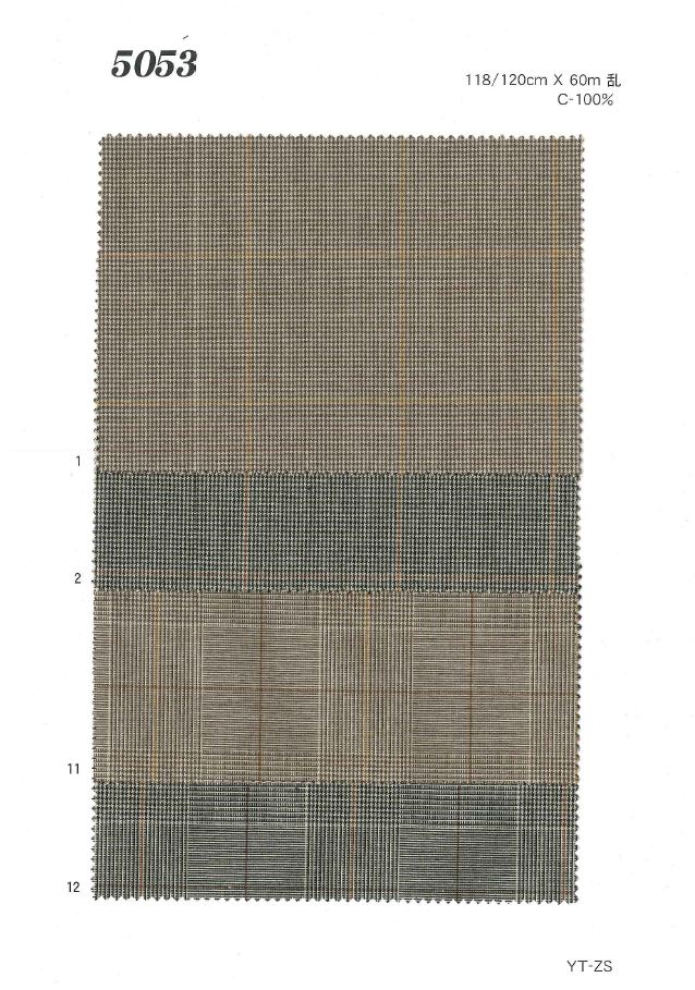 MU5053 جلين تشيك[نسيج / قماش] Ueyama Textile