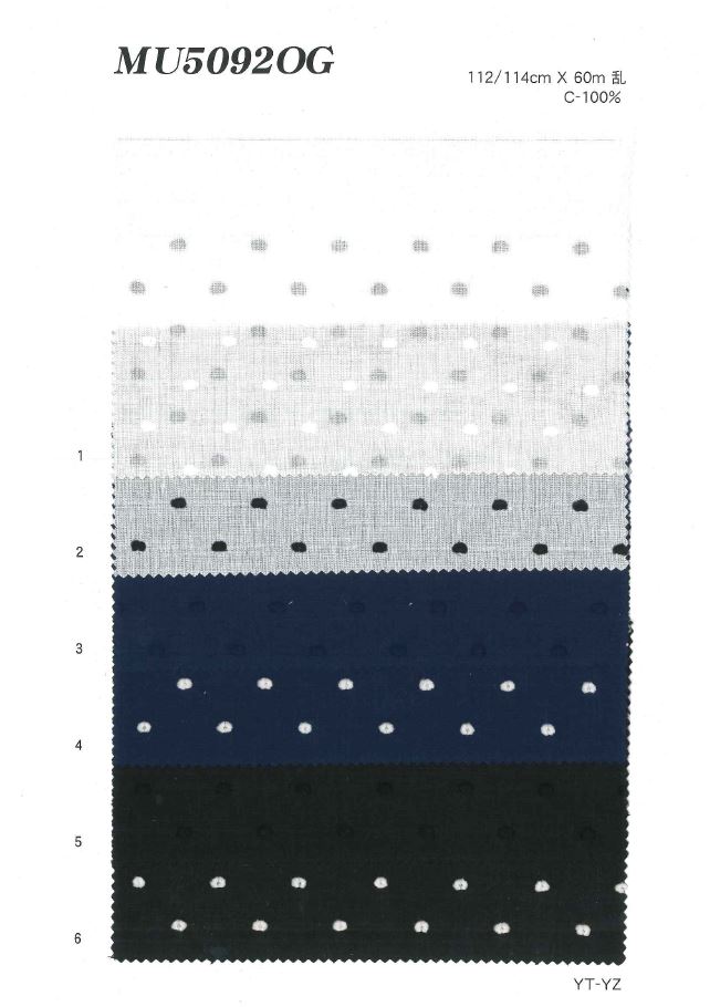 MU5092 جاكار مقصوص[Textile / Fabric] Ueyama Textile